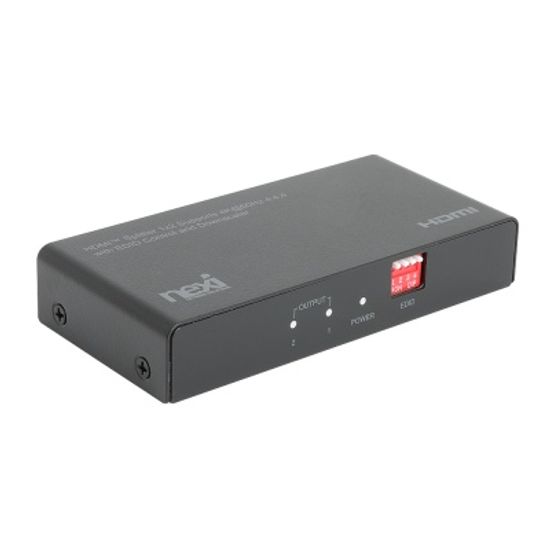 (NEXI) 넥시 4K 1x2 HDMI 분배기 EDID (NX1117)