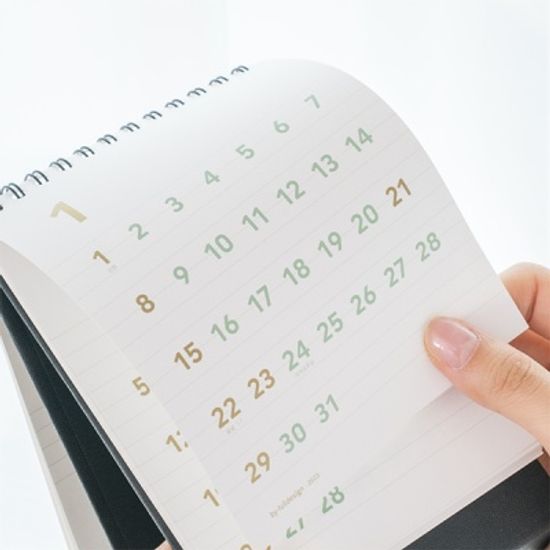 바이풀디자인_데스크 캘린더_미니 2023