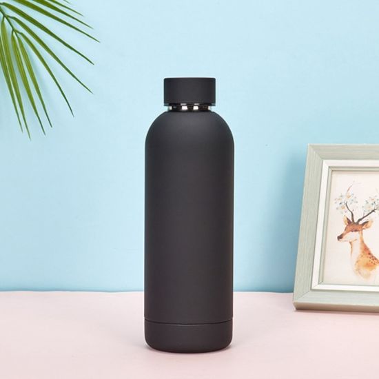 비비드 이중스텐 진공 보온병(500ml) 휴대용보냉병