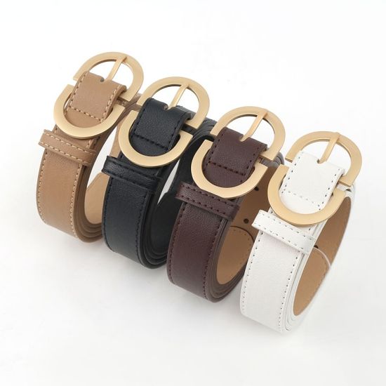 아임레더 여성 가죽 벨트 4p세트 S-8 원피스벨트