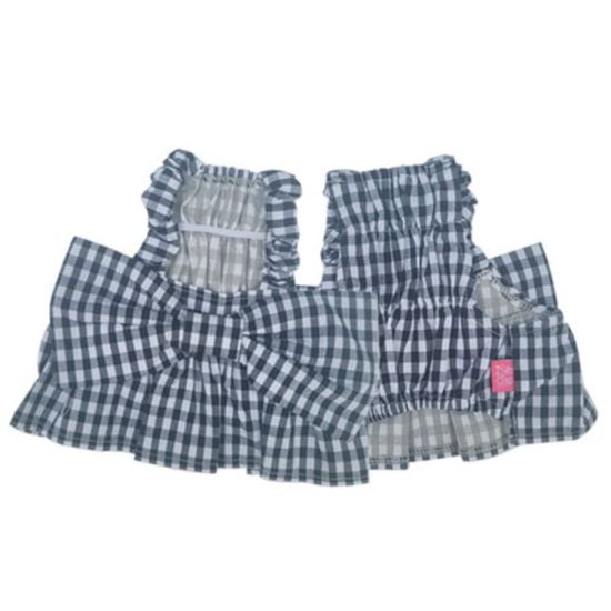 블링독 빅리본 크롭 원피스 블랙(WD14FC9)