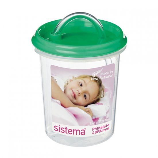 [시스테마] 유아 빨대컵 250ml (4color)