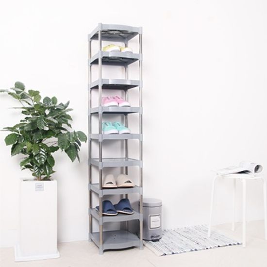 센스신발정리대6단(화이트)