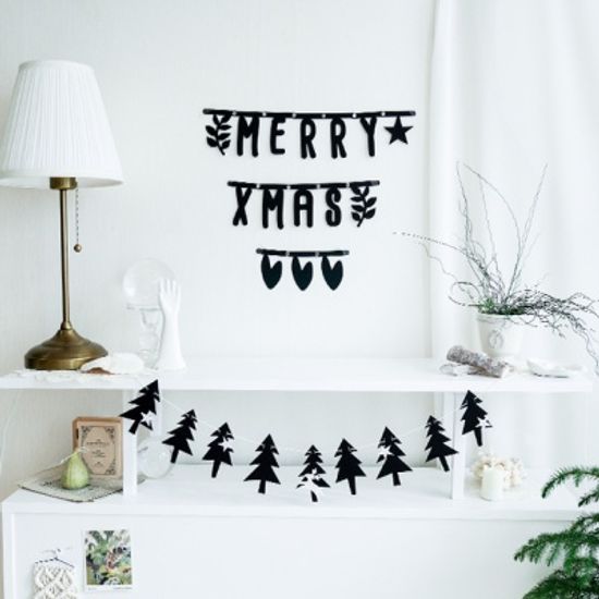 메리 엑스 마스 이니셜 데코