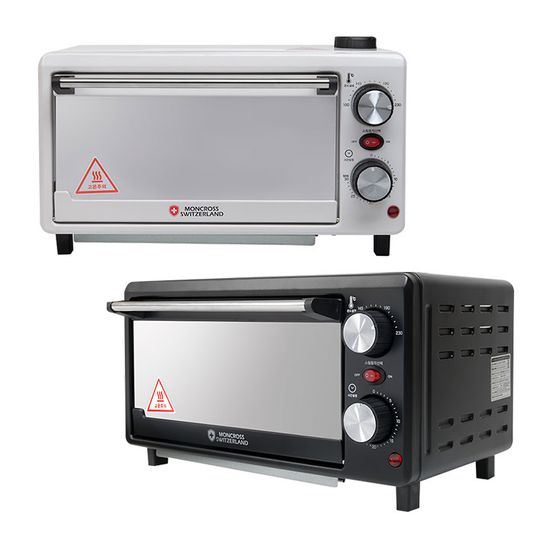 [스위스몽크로스] 2구 스팀 멀티 미러오븐 10L