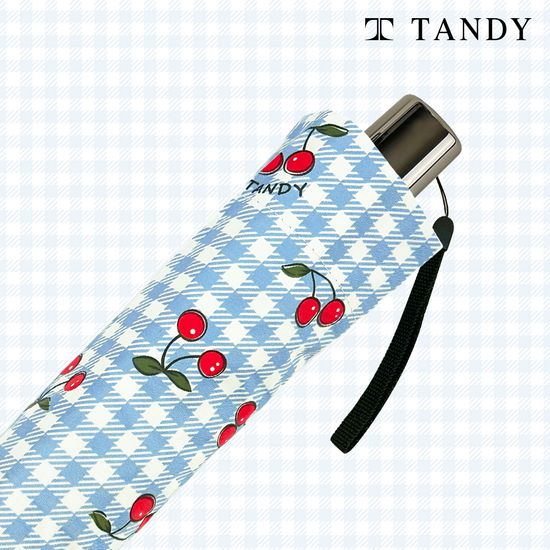 탠디 7K 깅엄체리 초경량 양우산