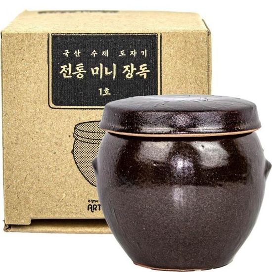 국산 수제도자기 전통 미니장독대 1호(WFJYFQ7)