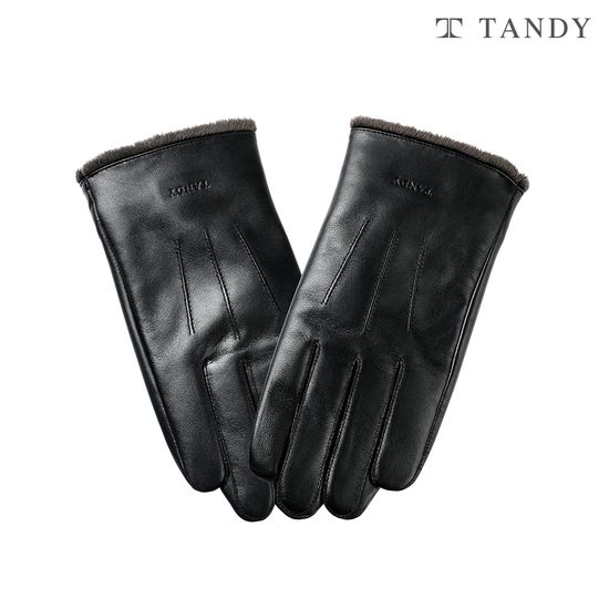 탠디 블랙모던 남성용 가죽장갑