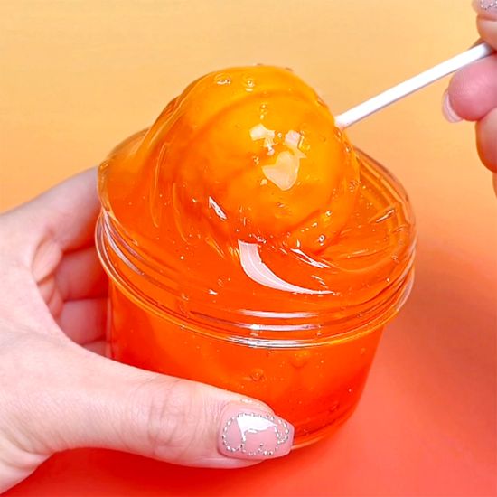 젤시스 통귤사탕 클리어 점토슬라임 왁뿌 왁스부수기