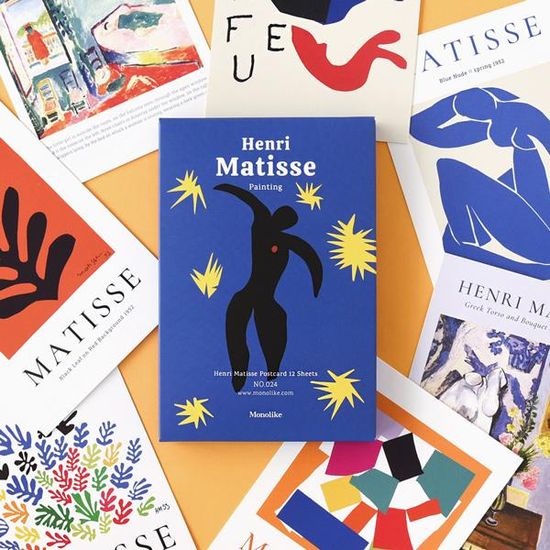 앙리 마티스 Painting 엽서 12매 세트