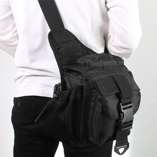 웍스페디션 게이터 전술 슬링백(BLACK)