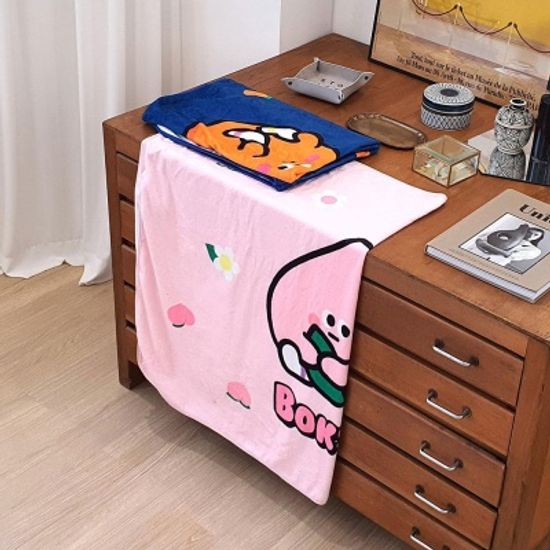 핑크풋 당근친구들담요