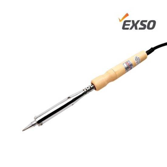 엑소 EXSO 나무손잡이 산업용 인두기 JY-20200