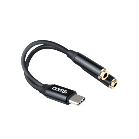 C타입 이어폰젠더 듀얼 / 3.5mm AUX 케이블 LGS110D