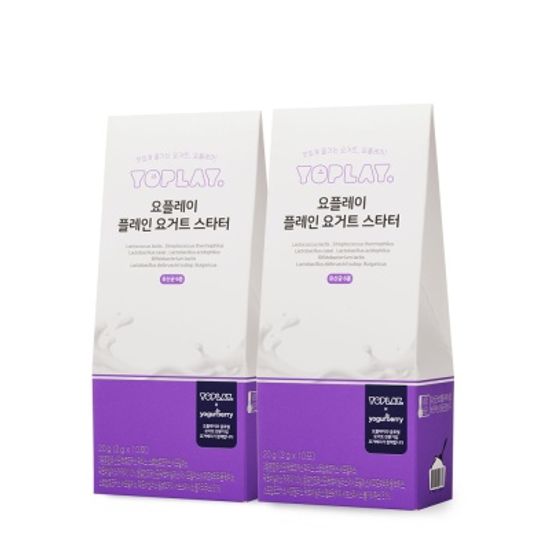 휴럼 요플레이 요거트스타터 플레인 유산균 종균 2Box