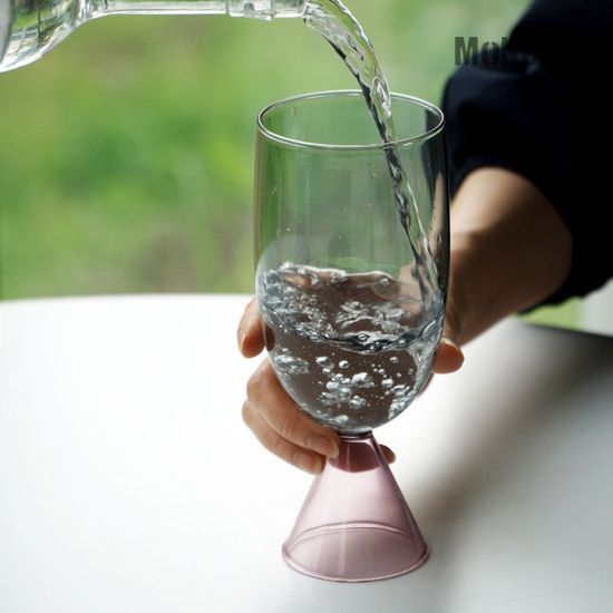 모네프 투톤 컬러 글라스 하이볼잔