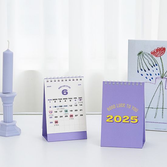 (2025 날짜형) 미니 캘린더 데일리 해빗 2025