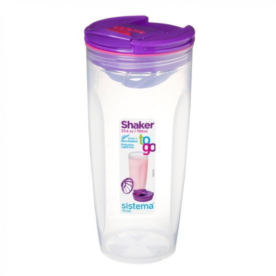 [시스테마] 투고 쉐이커 700ml (퍼플) 헬스 보틀