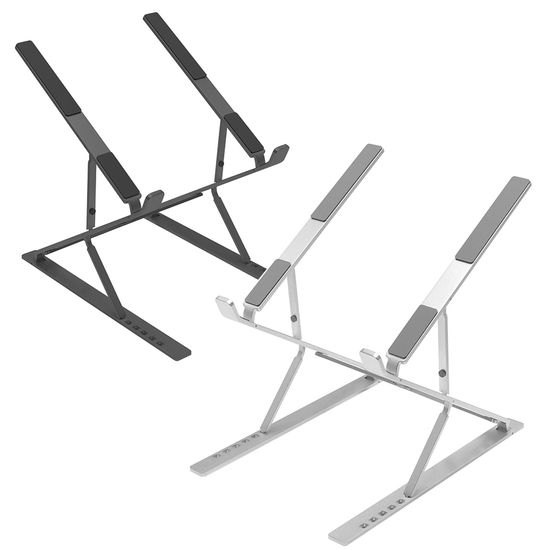 더블앵글 15단 높이조절 접이식 노트북 거치대