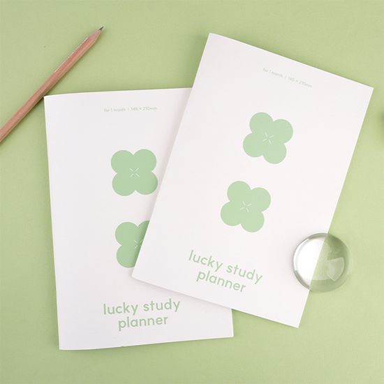 [대시앤도트] 럭키 스터디 플래너 ver.2(1개월)