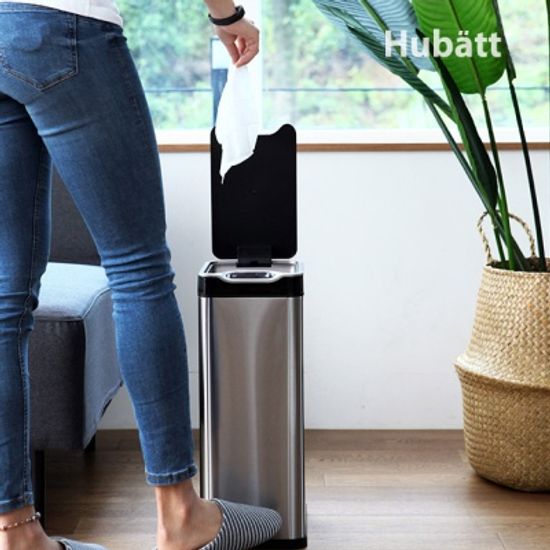발로톡 스테인레스 자동센서 휴지통 20리터