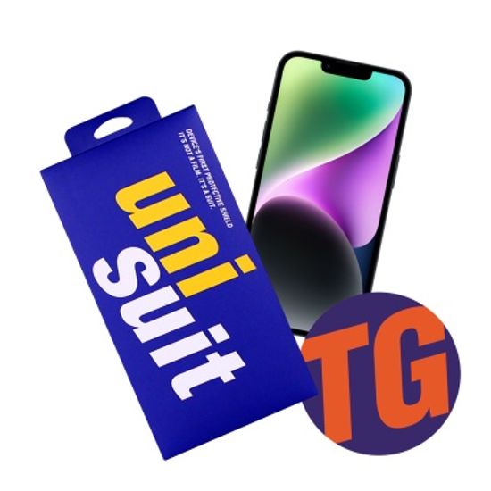 아이폰14 풀점착 고강도 강화유리 슈트 1매