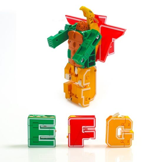 다이노테라 알파벳 변신로봇/조립로봇 공룡로봇 블록