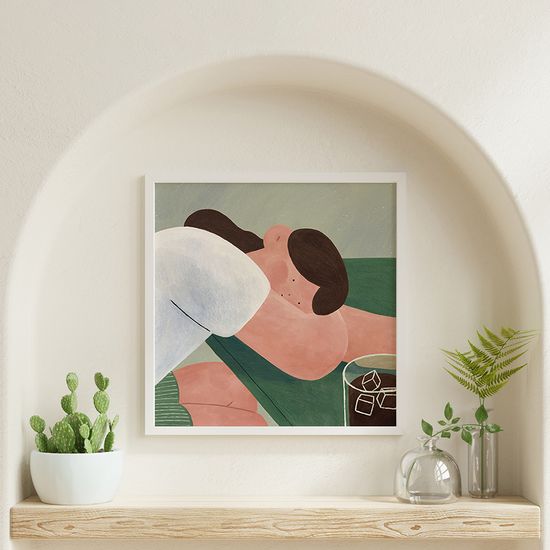 아무것도, aassam(아쌈) 작가 인테리어 그림 액자