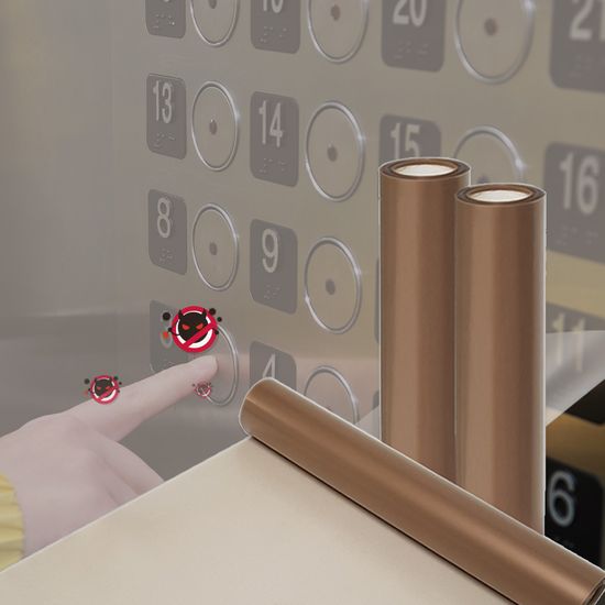 항균필름 Cu 비점착식 150MIC 롤필름 400mm x 5m