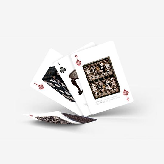 한국의 문화유산 시리즈IV 나전칠기 플레잉카드