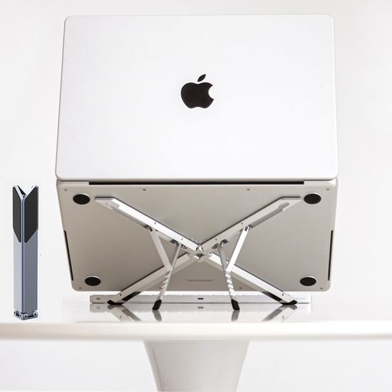 바투카 6단 조절 143g 초경량 접이식 노트북 거치대