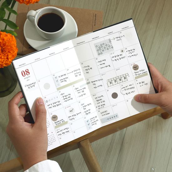 2026 클래식 먼슬리 플래너 L