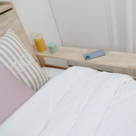 원목수납선반 침대 옆 사이드테이블 1000