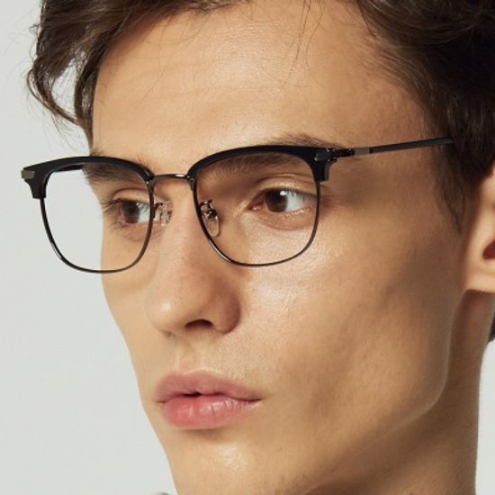 RECLOW TR B202 BLACK GRAY GLASS 안경