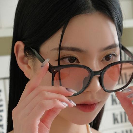 [파우치 증정] 컬러 접이식 빅스퀘어 선글라스 4color