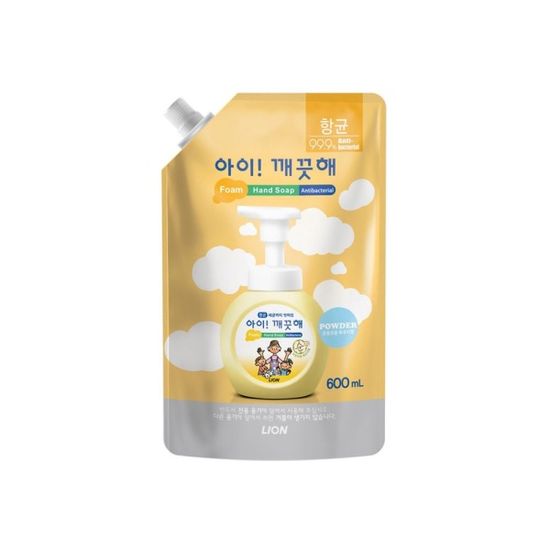 아이깨끗해 순 파우더 핸드워시 리필 600ml(WB85122)