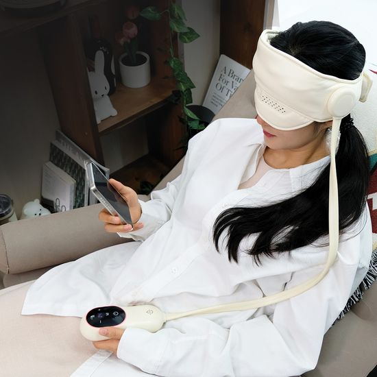 [에코너] 무선 공기압 머리 마사지기 M11 