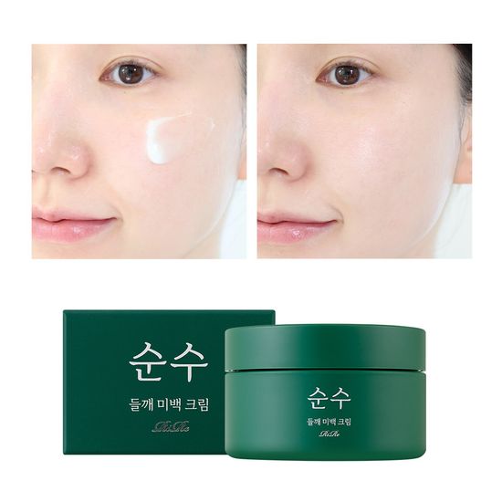 리르 순수 들깨 미백크림 - 기미 색소침착 진정탄력 