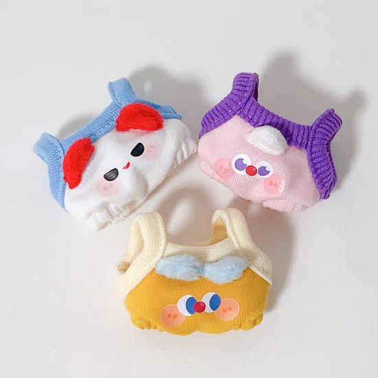 큐티 10cm 별자리 애착 인형 키링 인형옷 머리 꾸미기