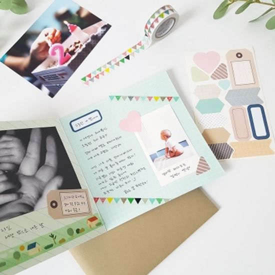 ACCORDION PHOTO CARD 아코디언 포토 카드