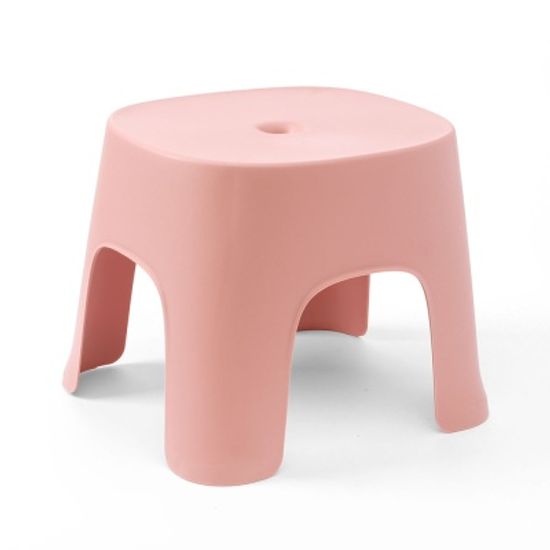 홈슨 심플 욕실의자(핑크) 목욕 욕실스툴