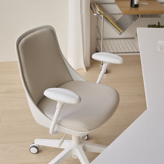 사무용 회의용 학생 의자 팔걸이 노바 실리콘 체어