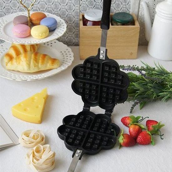 네잎 클로버 와플 팬(W82CDF0)