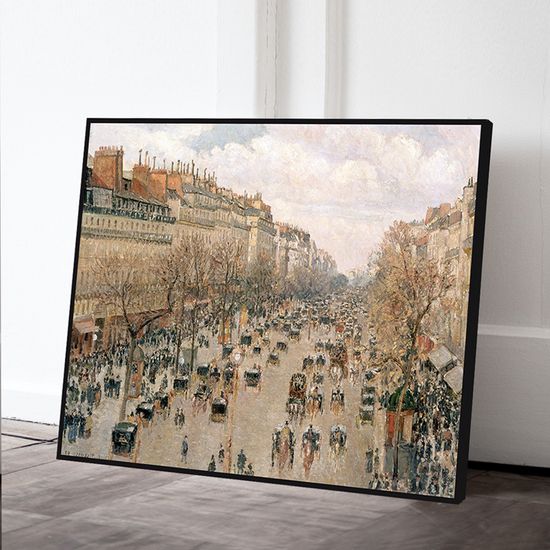 피사로 - 몽마르트르 대로 Boulevard Monmartre