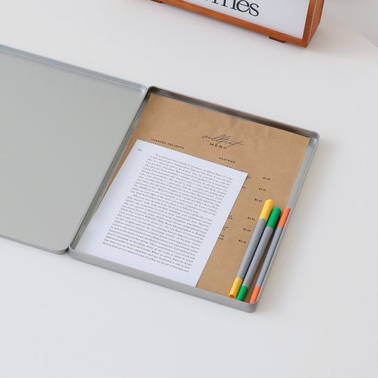 스틸 A4 문서 서류 보관 파일케이스