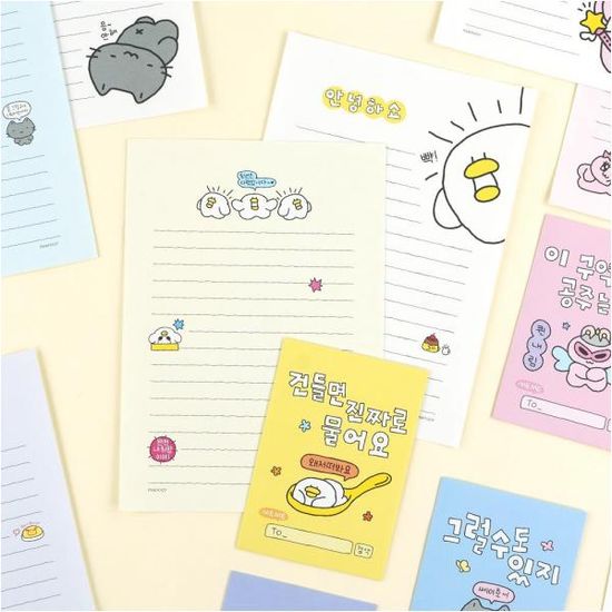 핑크풋 밈콩즈편지지