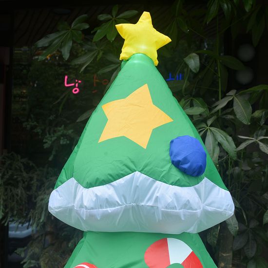 [도토로]180cm LED 에어벌룬 대형 크리스마스 트리