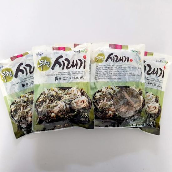 강원 양구 무청 시래기 펀치볼 삶은시래기 200g x 5봉