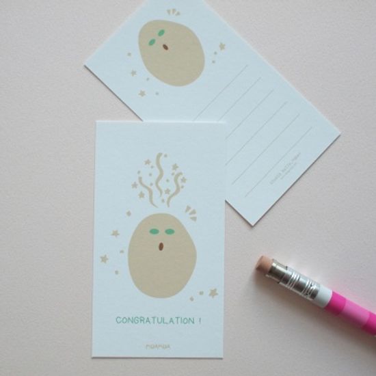 무아무아 미니 메세지 카드