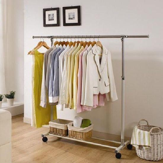 (P0000HEF) UPGRADE 이동식행거 옷걸이 1단B(WA50E22)